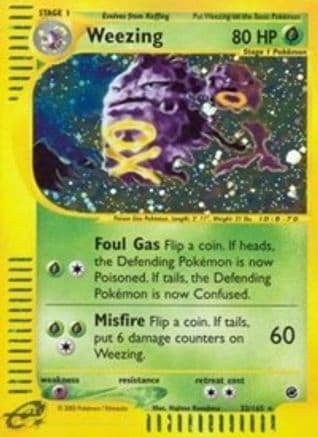 Weezing (32) Expedition - Holo Rare