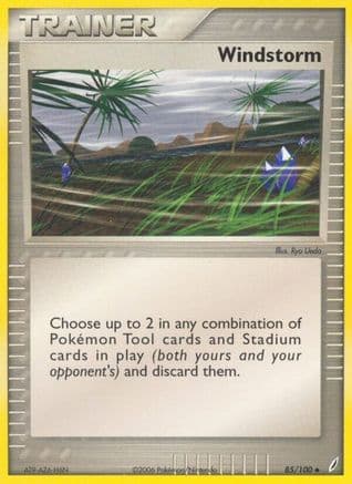 Windstorm 085/100 - Crystal Guardians Reverse Holofoil
