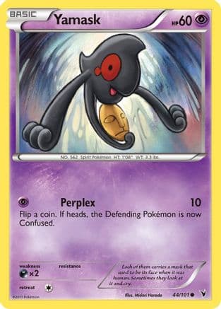 Yamask 44/101 - Noble Victories Reverse Holofoil