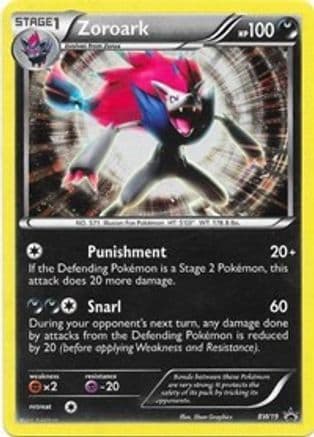 Zoroark BW19 BW19/101 - Black and White Promos Holofoil