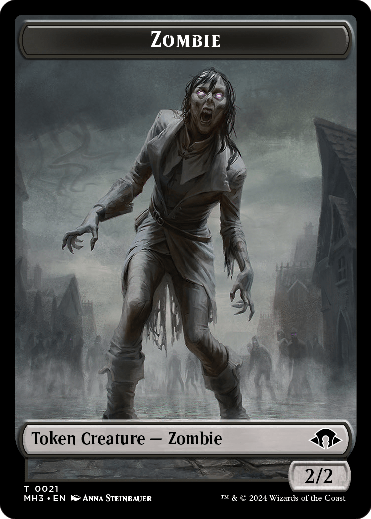 Zombie (TMH3-021) - Modern Horizons 3 Tokens