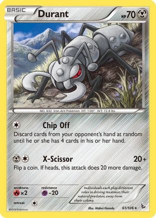 Durant 061/106 - XY Flashfire Reverse Holofoil