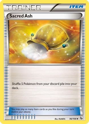 Sacred Ash 096/106 - XY Flashfire Reverse Holofoil