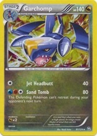 Garchomp (Cracked Ice Holo) 91/124 - Deck Exclusives Holofoil