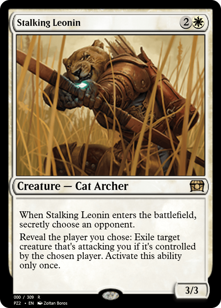 Stalking Leonin (PZ2-65769) - Treasure Chest