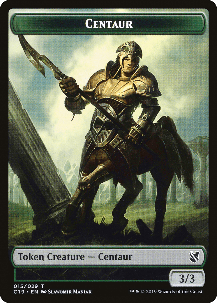 Centaur (TC19-015) - Commander 2019 Tokens