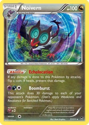Noivern 077/111 - XY Furious Fists Reverse Holofoil