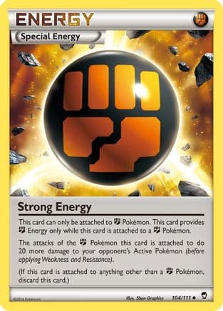 Strong Energy 104/111 - XY Furious Fists Reverse Holofoil