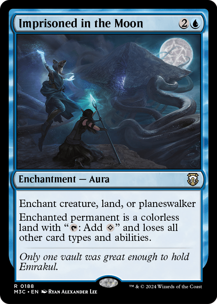 Imprisoned in the Moon (M3C-188) - Modern Horizons 3 Commander Foil