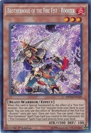 Brotherhood of the Fire Fist - Rooster (MP14-EN120) - 2014 Mega-Tins Mega Pack Unlimited