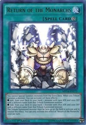 Return of the Monarchs (MP14-EN173) - 2014 Mega-Tins Mega Pack Unlimited