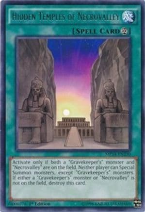 Hidden Temples of Necrovalley (MP14-EN230) - 2014 Mega-Tins Mega Pack Unlimited