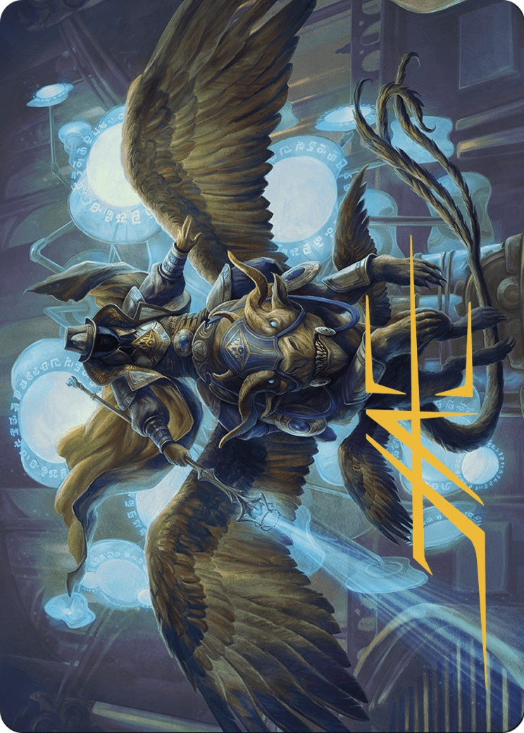Ezrim, Agency Chief // Ezrim, Agency Chief (AMKM-020) - Murders at Karlov Manor Art Series (Borderless) Foil