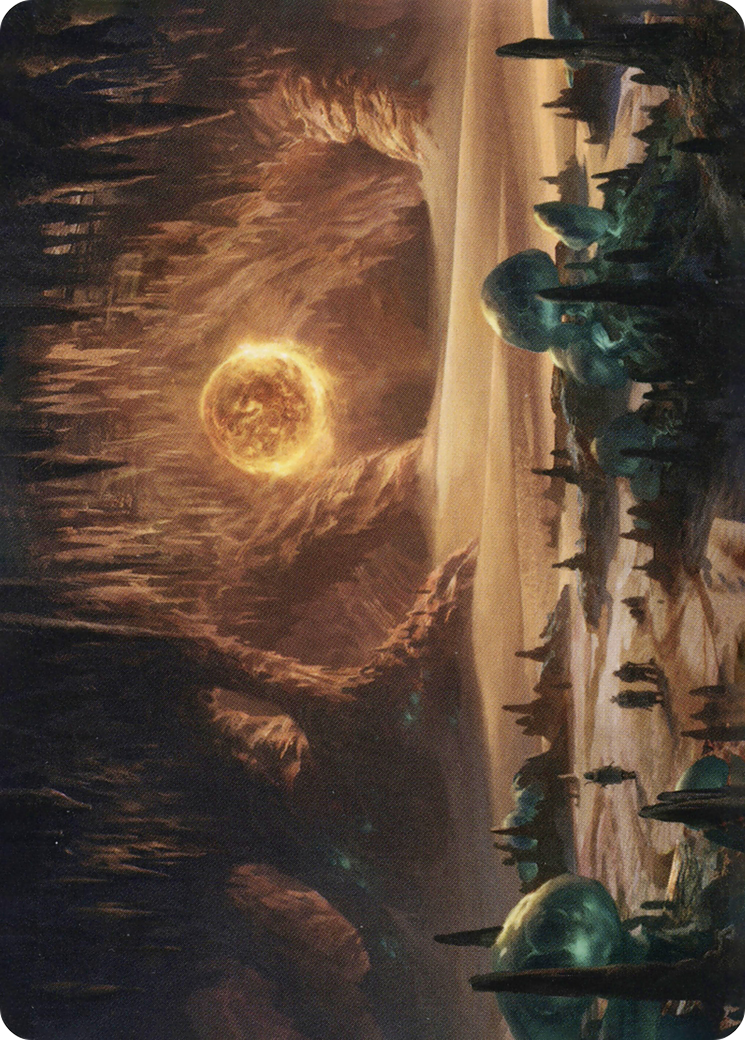 Plains // Plains (AAFR-063) - Adventures in the Forgotten Realms Art Series (Borderless) Foil