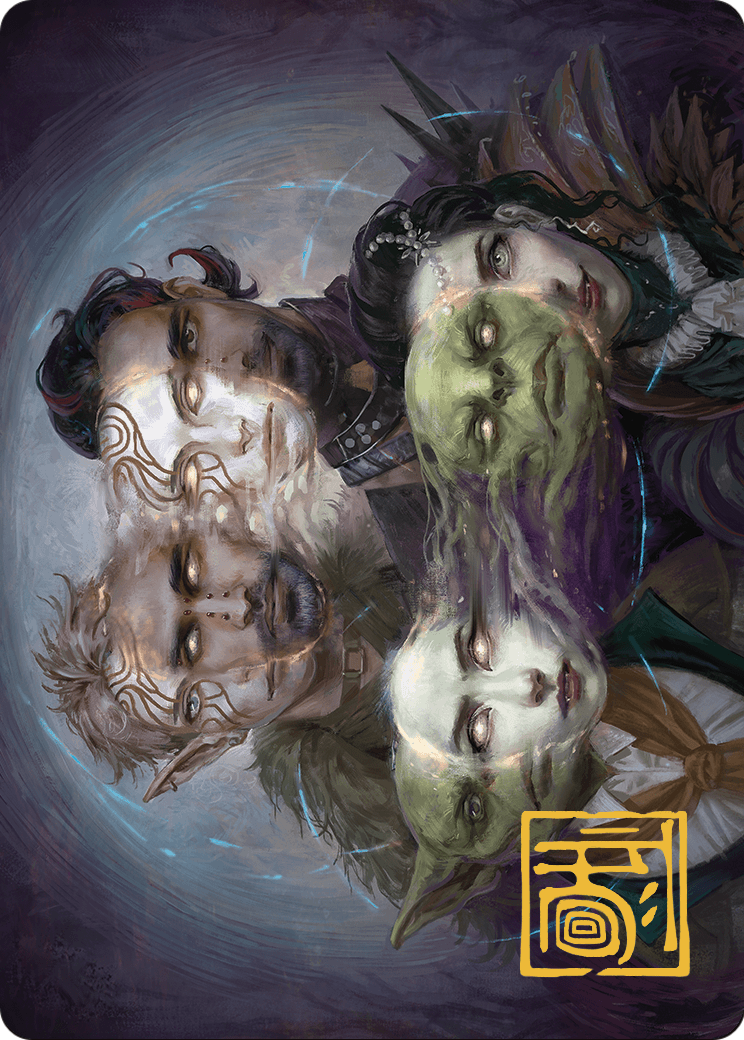 Illicit Masquerade // Illicit Masquerade (AMKM-008) - Murders at Karlov Manor Art Series (Borderless) Foil