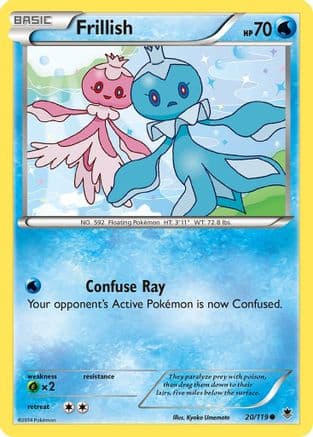 Frillish 020/119 - XY Phantom Forces