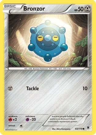 Bronzor 060/119 - XY Phantom Forces Reverse Holofoil