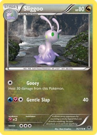 Sliggoo 076/119 - XY Phantom Forces Reverse Holofoil