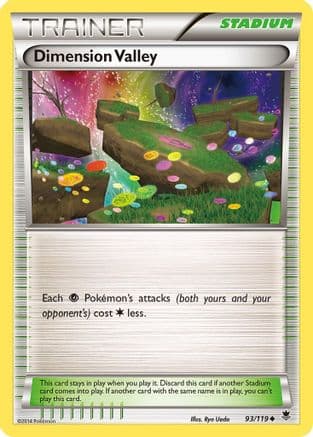 Dimension Valley 093/119 - XY Phantom Forces Reverse Holofoil