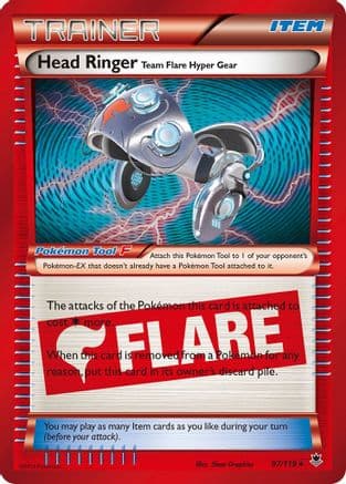 Head Ringer 097/119 - XY Phantom Forces Holofoil