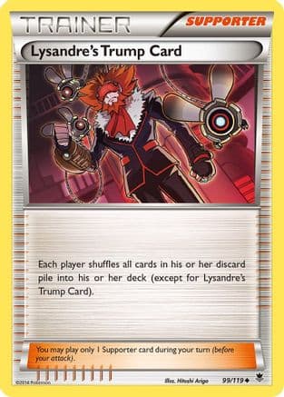 Lysandre's Trump Card 099/119 - XY Phantom Forces
