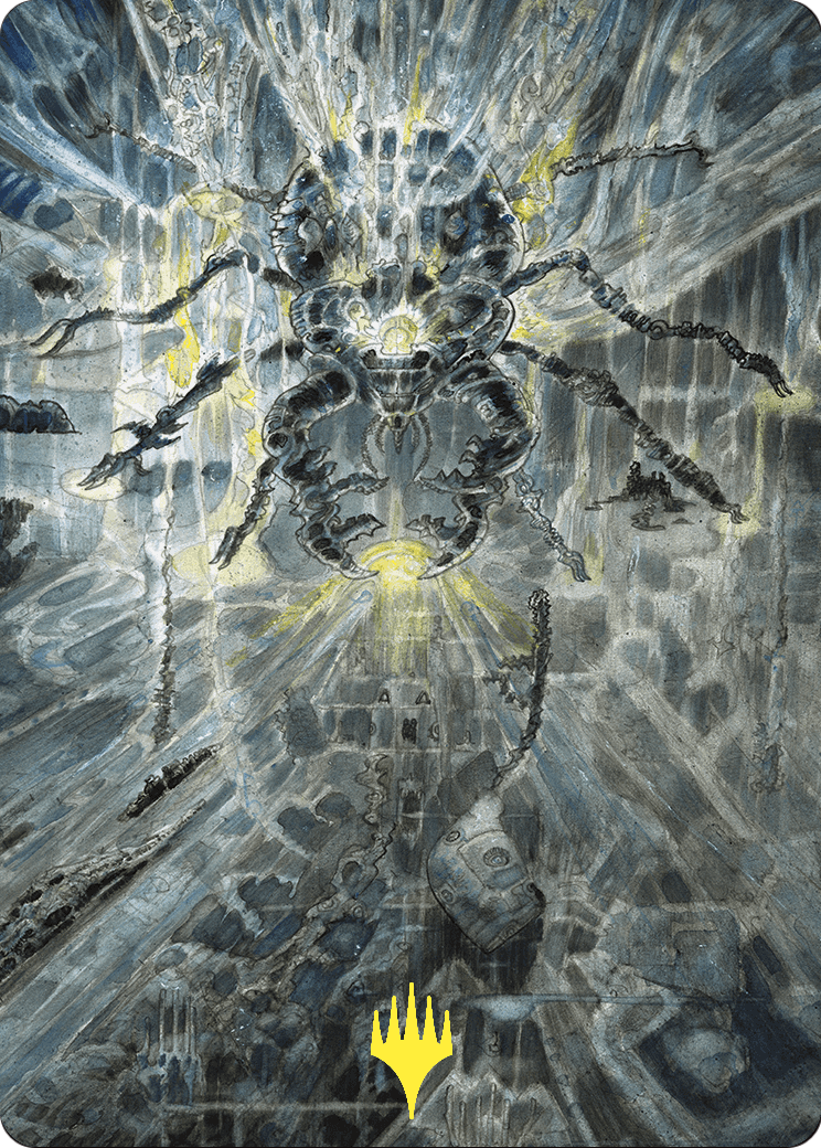 Darksteel Mutation // Darksteel Mutation (ACMM-031) - Commander Masters Art Series (Borderless)