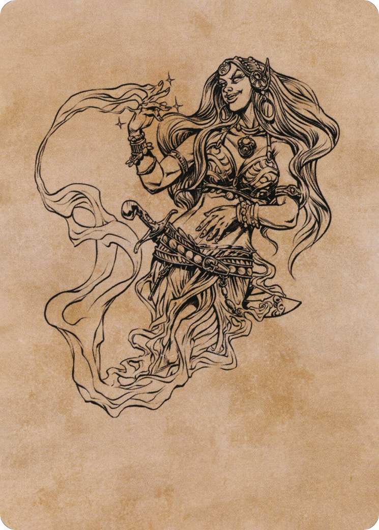Djinni Windseer // Djinni Windseer (AAFR-074) - Adventures in the Forgotten Realms Art Series (Borderless) Foil