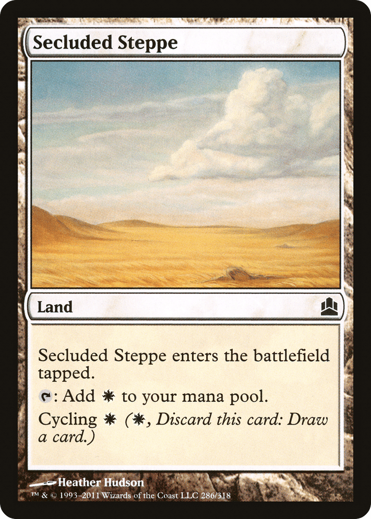 Secluded Steppe (CMD-286) - Commander 2011