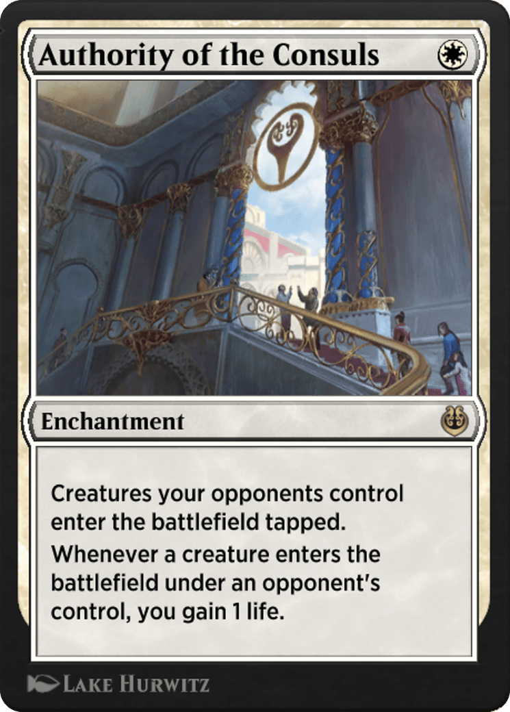 Authority of the Consuls (KLR-009) - Kaladesh Remastered