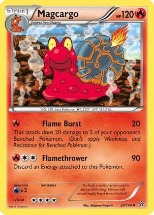 Magcargo 23/160 - XY Primal Clash