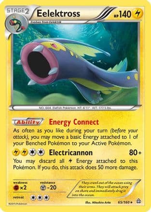 Eelektross - Reverse Holofoil XY Primal Clash - Holo Rare