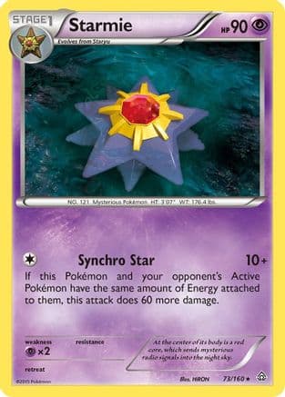 Starmie 073/160 - XY Primal Clash Reverse Holofoil