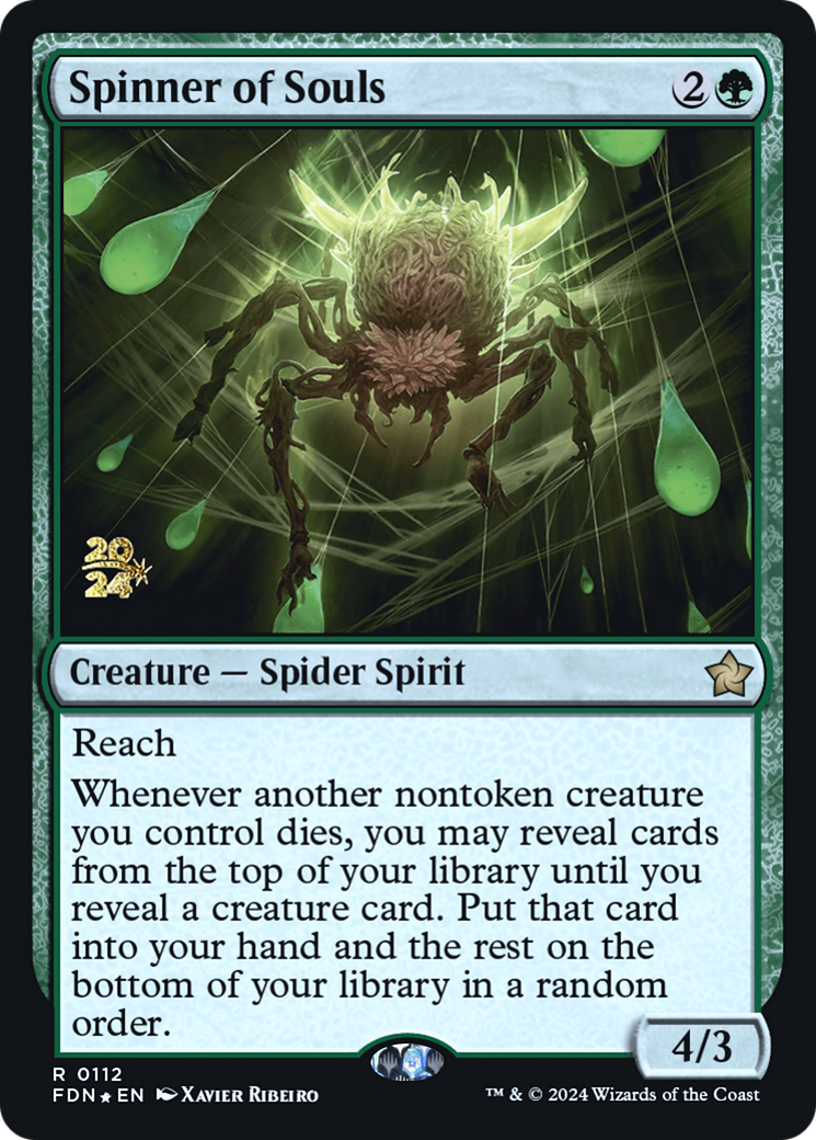 Spinner of Souls (-112) - Prerelease Cards Foil