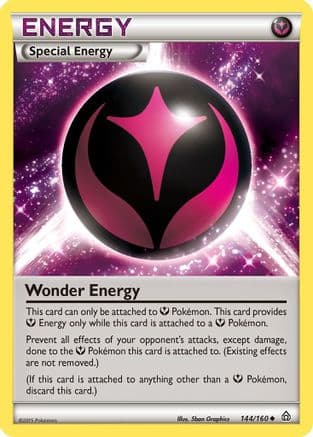 Wonder Energy 144/160 - XY Primal Clash Reverse Holofoil