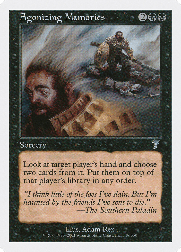 Agonizing Memories (7ED-117) - Seventh Edition