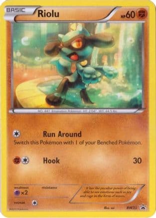Riolu BW33 BW33/101 - Black and White Promos