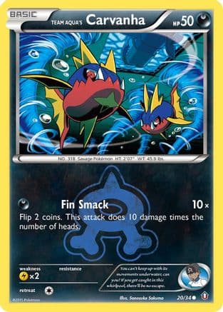 Team Aqua's Carvanha 020 Double Crisis - Common