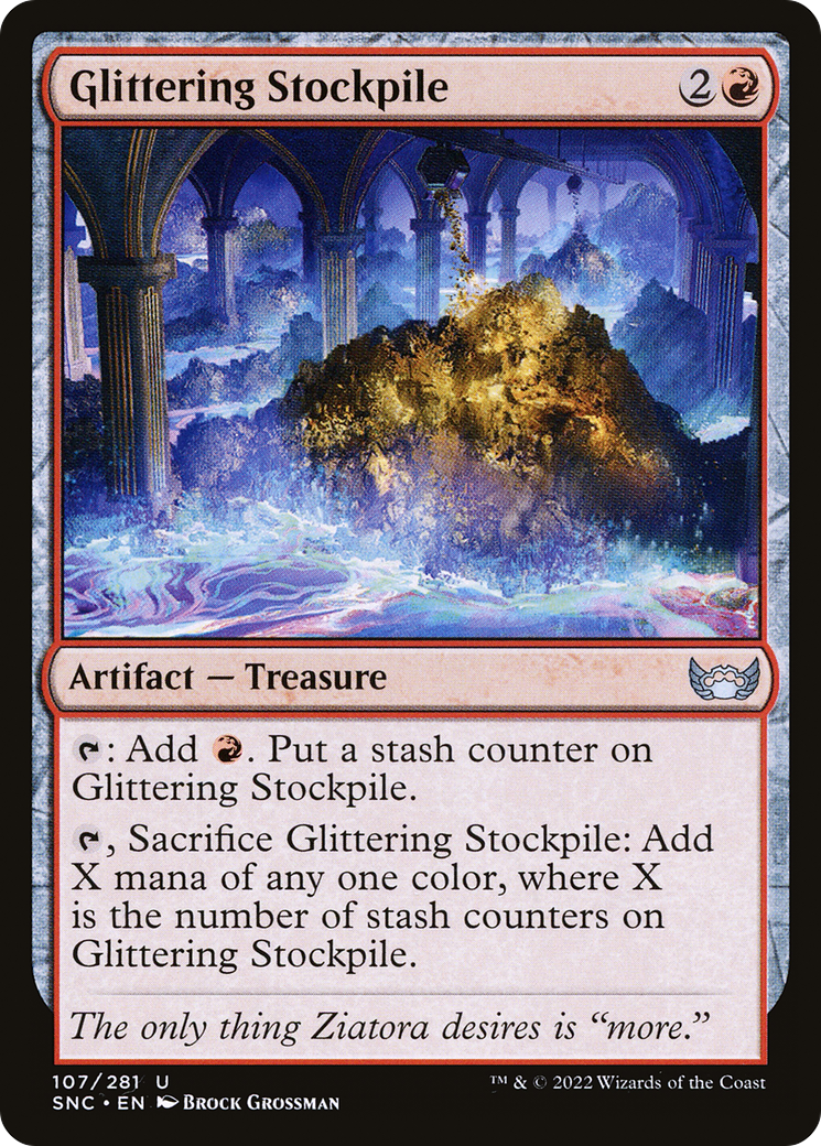 Glittering Stockpile (SNC-107) - Streets of New Capenna