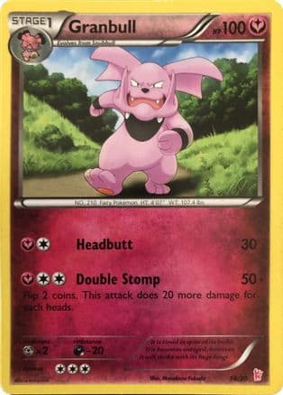 Granbull (#) 14- XY Trainer Kit Sylveon & Noivern