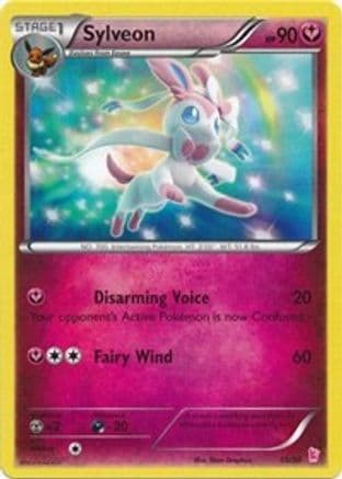 Sylveon (#15 - Non-Holo) XY Trainer Kit Sylveon & Noivern - Common