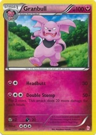 Granbull (#) 29- XY Trainer Kit Sylveon & Noivern