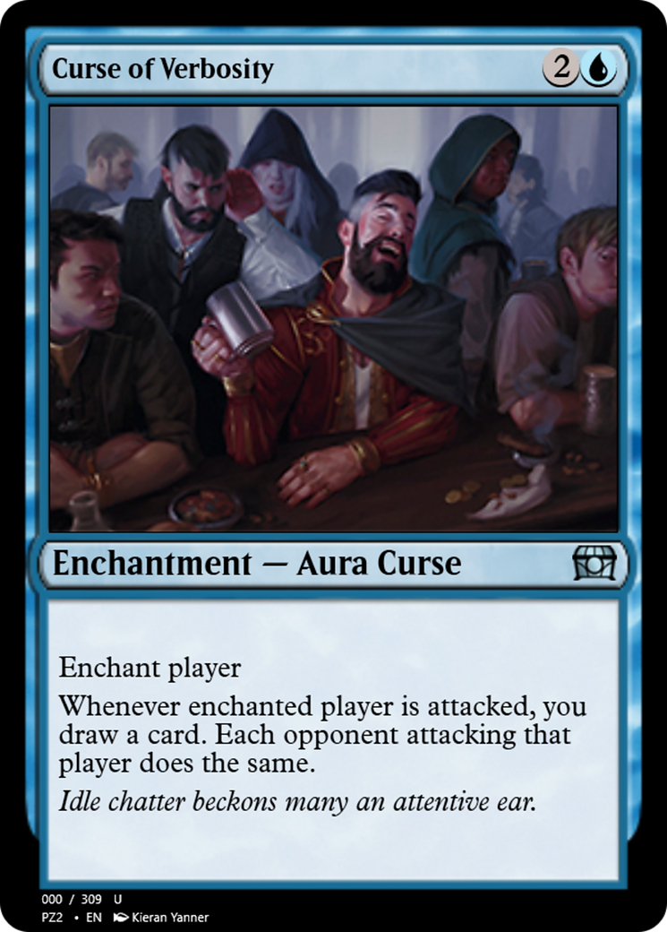 Curse of Verbosity (PZ2-65767) - Treasure Chest Foil