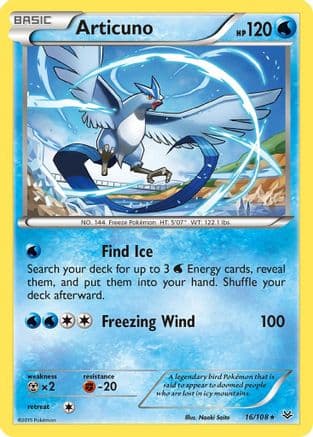 Articuno 016/108 - XY Roaring Skies Reverse Holofoil