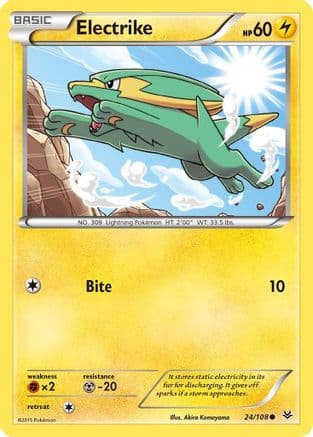 Electrike/108 XY Roaring Skies - Common