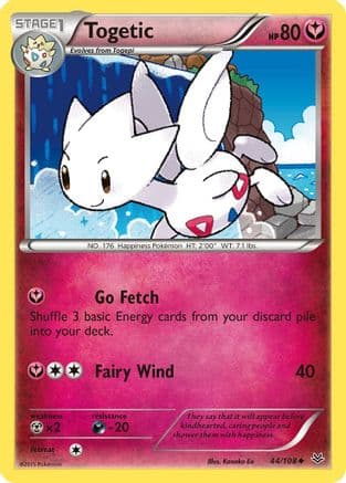 Togetic 044/108 - XY Roaring Skies Reverse Holofoil