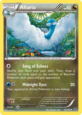 Altaria 053/108 - XY Roaring Skies Reverse Holofoil