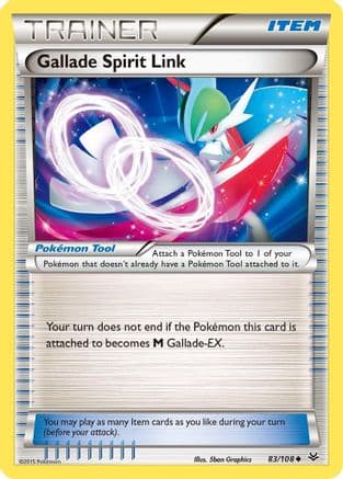 Gallade Spirit Link 083/108 - XY Roaring Skies Reverse Holofoil