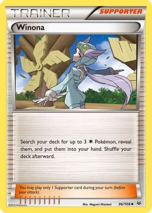 Winona 096/108 - XY Roaring Skies Reverse Holofoil