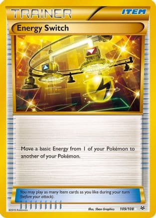 Energy Switch 109/108 - XY Roaring Skies Holofoil