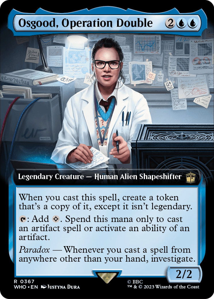 Osgood, Operation Double (WHO-367) - Doctor Who: (Extended Art)